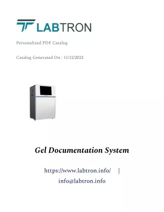 Gel Documentation System