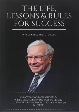 Download⚡️(PDF)❤️ Warren Buffett: The Life, Lessons & Rules For Success