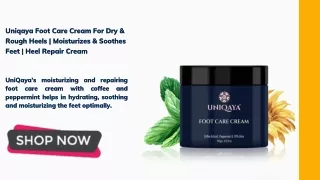 Foot Care Cream For Foot Health