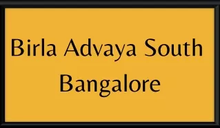 Birla Advaya South  Bangalore E Brochure Pdf