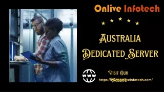 Australia Dedicated Servers: Powering Your Online Presence