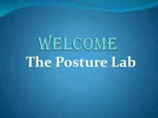 One of the Best Posture Analysis Facility in Orchard