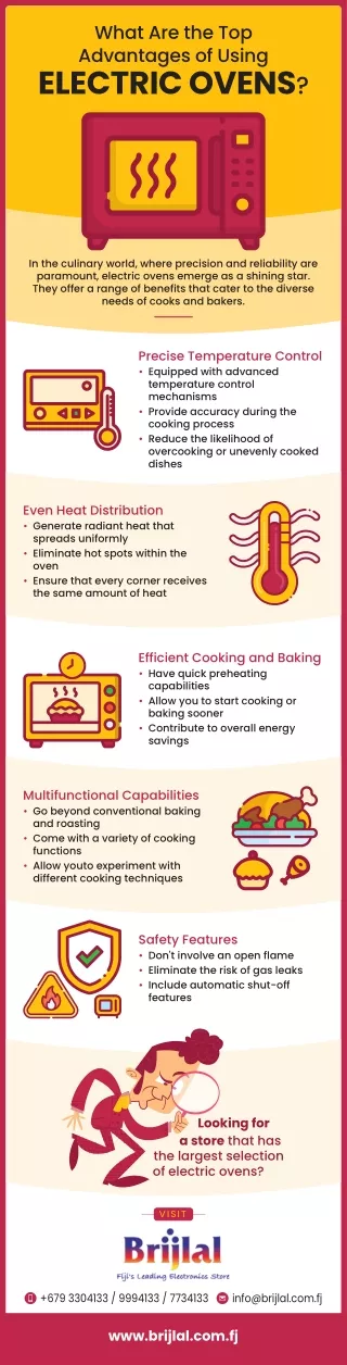 What Are the Top Advantages of Using Electric Ovens?