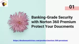 Banking-Grade Security with Norton 360 Premium Protect Your Doucments