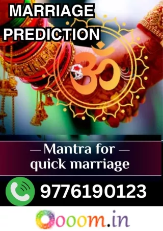 Marriage Prediction _ Quick Consultation for Marriage Problems