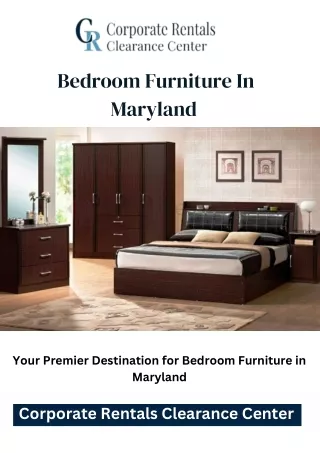 Discover Affordable Elegance: Quality Used Bedroom Furniture in Maryland