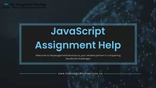 JavaScript Assignment Help