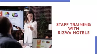 STAFF TRAINING with RIZWA HOTELS