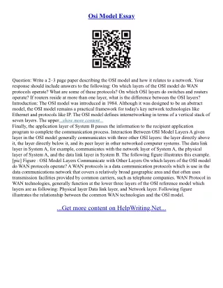 Reference In An Essay