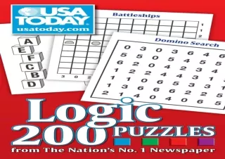 get✔️[PDF] Download⚡️ USA TODAY Jumbo Puzzle Book Super Challenge: 400 Brain Games for Eve