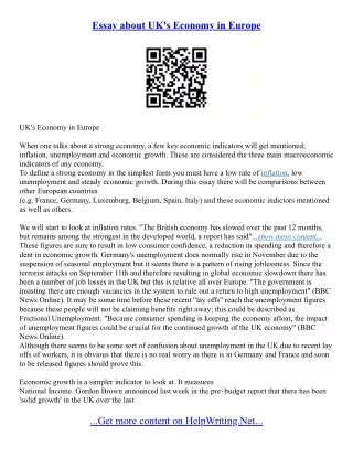 Essay Uk