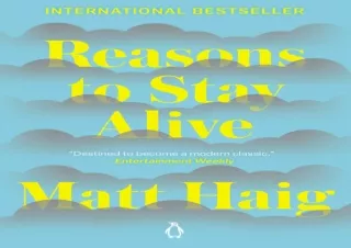 ⚡PDF ✔DOWNLOAD Reasons to Stay Alive