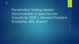 Penetration Testing Market