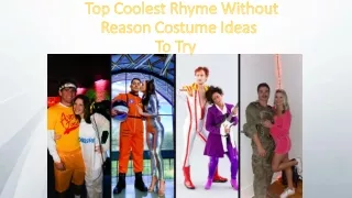 Rhyme Without Reason Costume Ideas