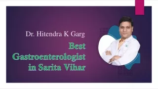 Best gastroenterologist in Sarita Vihar