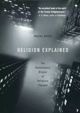 ❤READ❤ ebook [PDF]  Religion Explained: The Evolutionary Origins of Religious Th