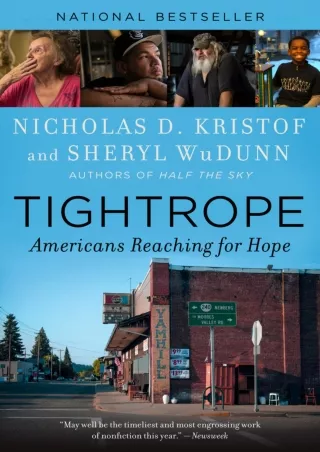 PDF/❤READ/DOWNLOAD⚡  Tightrope: Americans Reaching for Hope