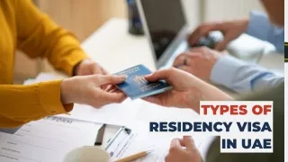 Types of Residency Visa in UAE