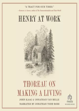 Download⚡️ Henry at Work: Thoreau on Making a Living