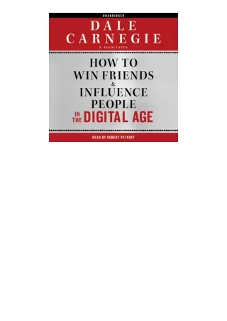 read ❤️ebook (✔️pdf✔️) How to Win Friends and Influence People in the Digital Ag