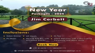 New Year Celebration Packages | Namah Resort in Jim Corbett