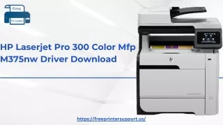 HP Laserjet Pro 300 Color Mfp M375nw Driver Download