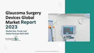 Glaucoma Surgery Devices Market Share, Booming Growth, And Overview To 2032