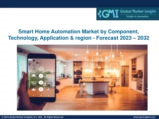 Smart Home Automation Market by Component, Technology, Application & region