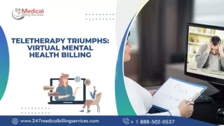 Tele therapy Triumphs Virtual Mental Health Billing