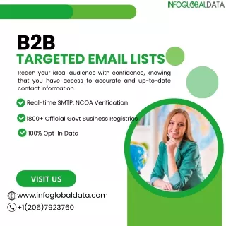 B2B Targeted Email Lists - infoGlobalData