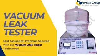 VACUUM LEAK TESTER