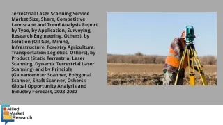 Terrestrial Laser Scanning Service Market pdf