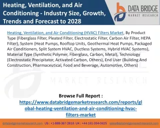 Heating, Ventilation, and Air Conditioning (HVAC) Filters Market