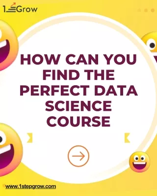 how can you find the perfect data science course