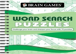 ❤️PDF⚡️ Brain Games - Large Print Bible Word Search (Red) (Brain Games - Bible)