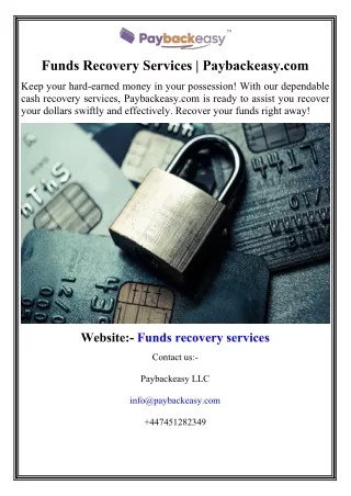 Funds Recovery Services  Paybackeasy.com