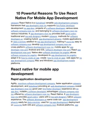 10 Powerful Reasons To Use React Native For Mobile App Development.docx