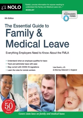 Download⚡️PDF❤️ Essential Guide to Family & Medical Leave, The