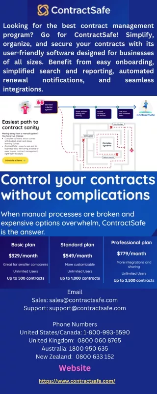 Contract software