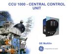 CCU 1000 - CENTRAL CONTROL UNIT