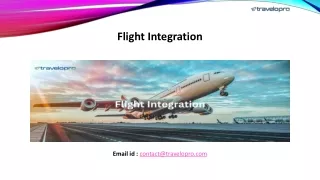 Flight Integration