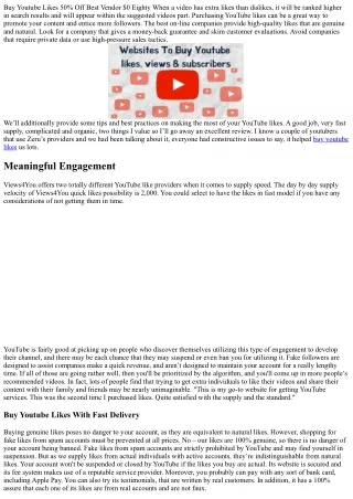 The Pros and Cons of buy youtube likes