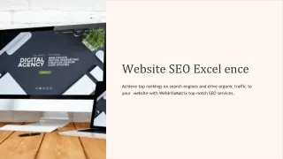 Website SEO Excellence WebInfoMatrix Top-notch SEO Services