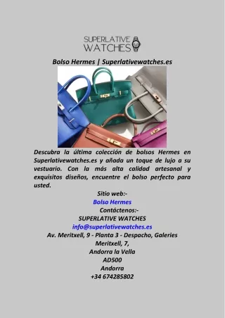 Bolso Hermes  Superlativewatches.es