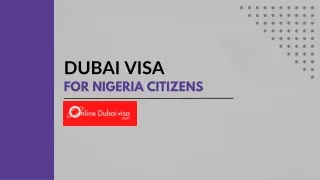 Explore the Magic of Dubai: Hassle-Free Visa Solutions for Nigerian Travelers!