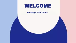 Best TCM Pain Management in Orchard