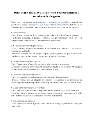 testamentos y sucesiones de abogados