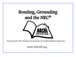 Bonding, Grounding and the NEC 