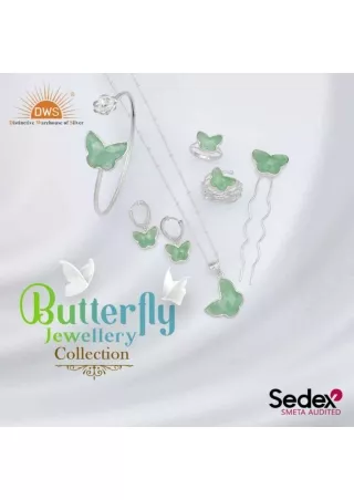 Exquisite Butterfly Jewelry Collection - Now Available at DWS Jewellery!