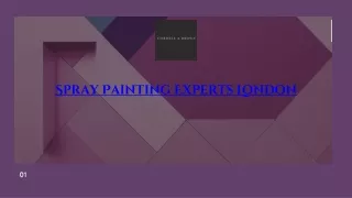 Spray Painting Experts London